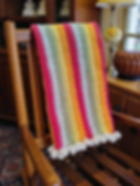 God's Promise Rainbow Blanket