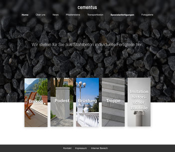 Zement Unternehmen Spezialanfertigungen V2