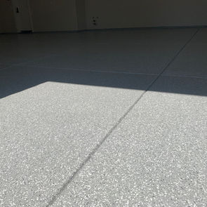 smoke epoxy garage floor in folsom