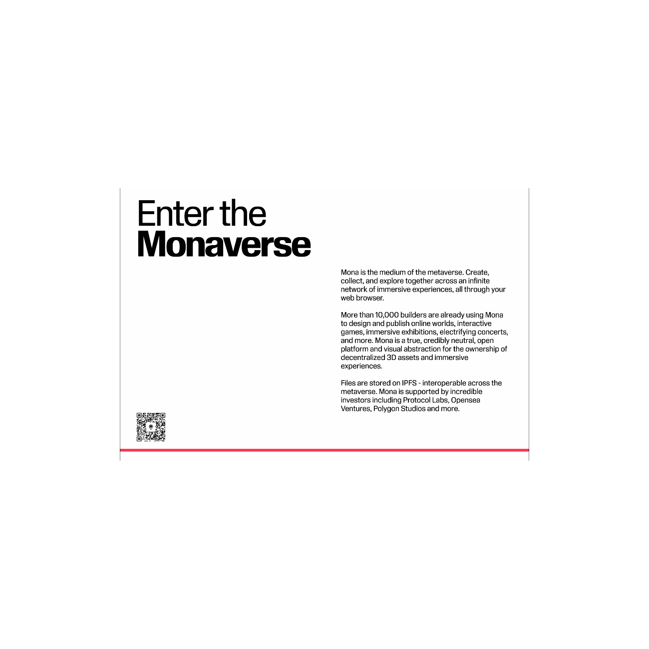 MONA postcards for NFTNYC 2023