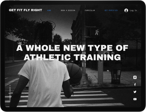 Get Fit Fly Right website