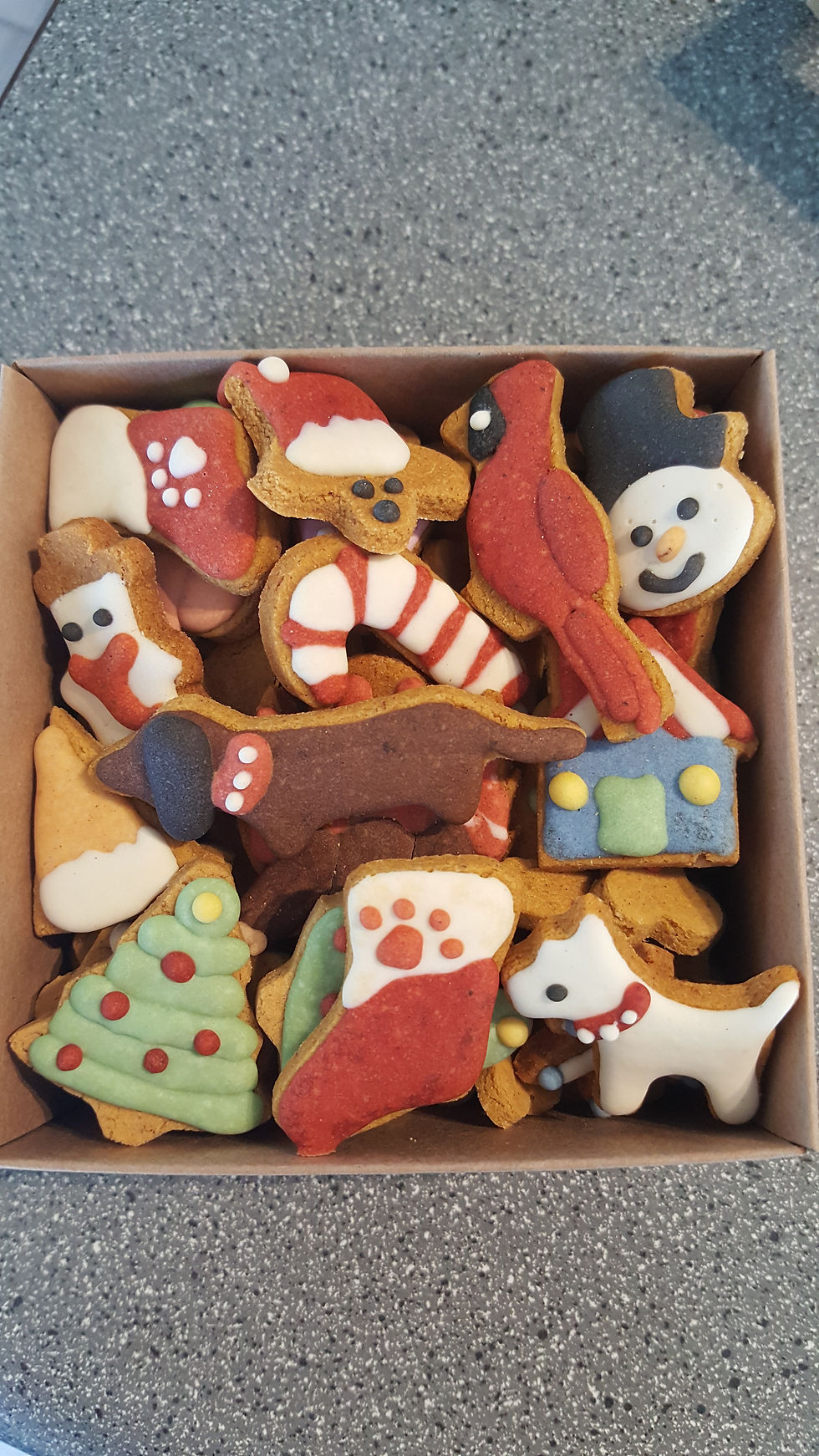 Thumbnail: Christmas Mini Bone Box Pumpkin Peanut Butter