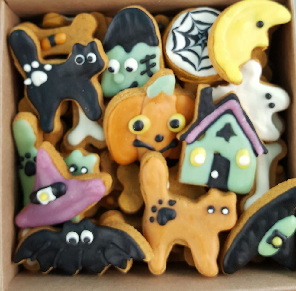 Halloween Mini Bone Box Pumpkin Peanut Butter