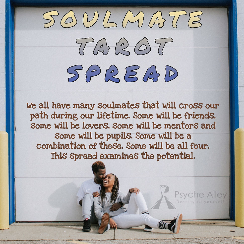 Soulmate Tarot Spread