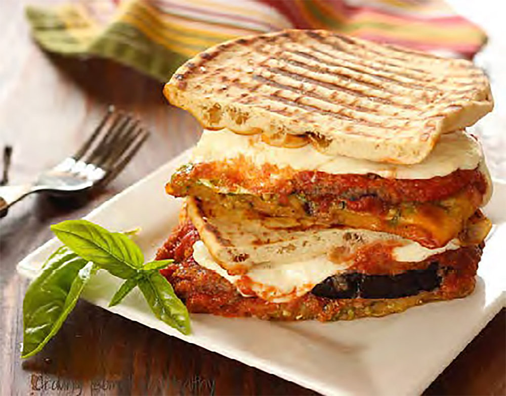 Eggplant Parmesan Panini