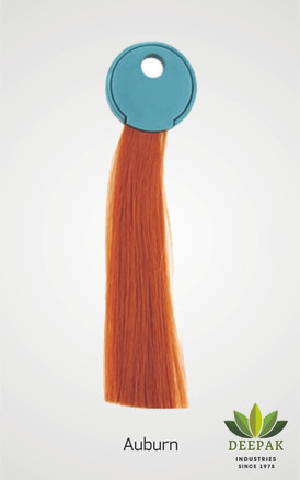 Result of Our Auburn Henna Based hair color.