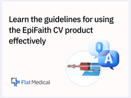 Learn the guidelines for using the EpiFaith CV product effectively