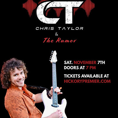 Chris Taylor & The Rumor (Rock & Soul) Graphic