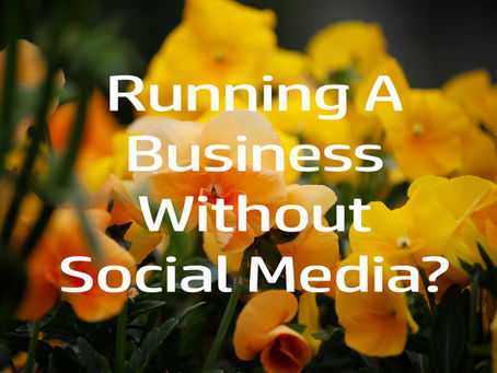 Running A Business Without Social Media?