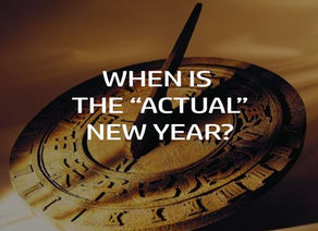 What is the actual new year date?