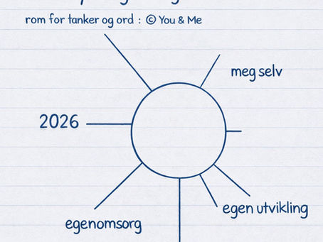 Å ha et sunt forhold til seg selv – mine tanker