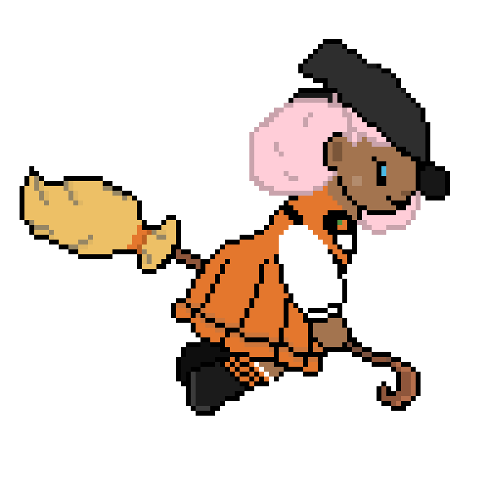 Witch Downward Flying.gif
