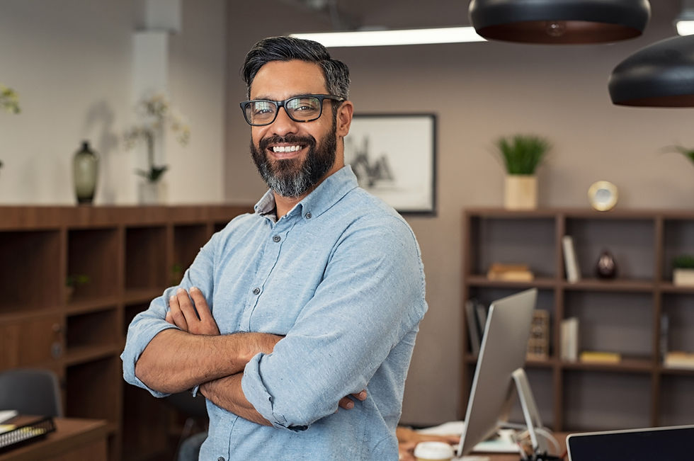 happy businessman