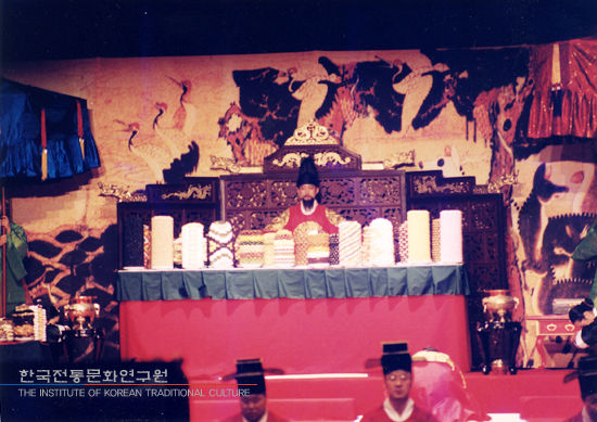 왕(순조) : 최수종 / 왕세자(효령세자) : 김현국 한국전통문화연구원