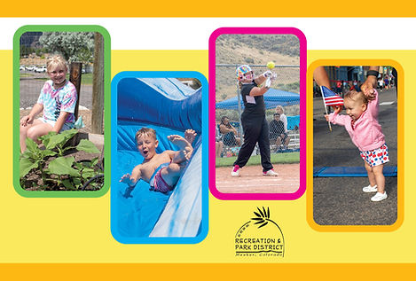 Photo of kids playing in the summer.