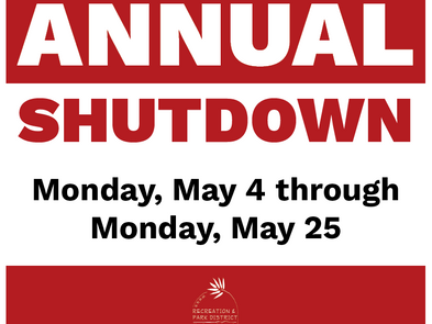 Annual Shutdown May 4-25