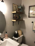 Floating Bathroom Shelf