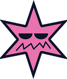 pink star