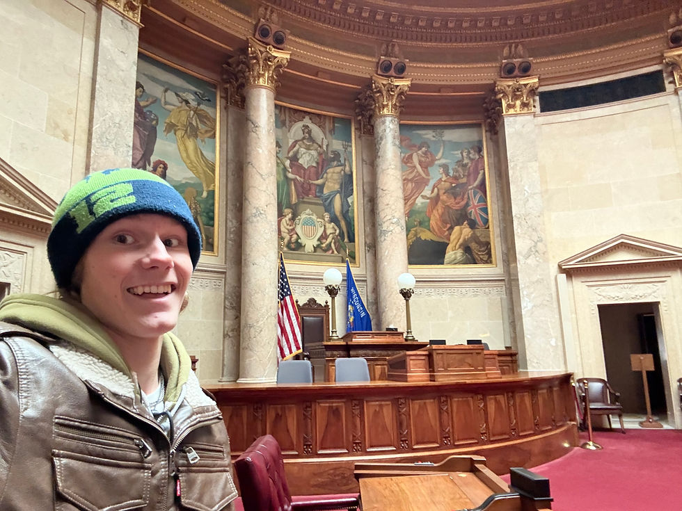 I guess I'm a Wisconsin Senator now!