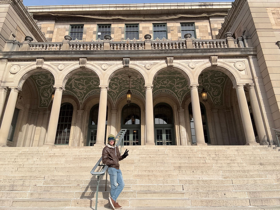 Probably the coolest piece of architecture on the campus