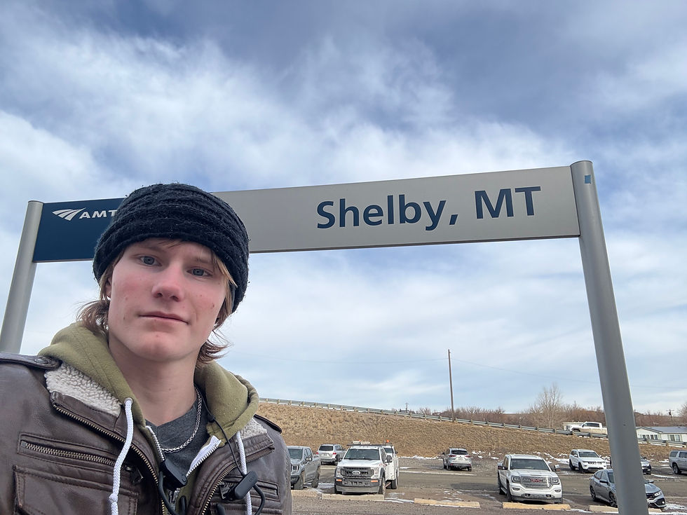 Look at that-I'm back in Shelby