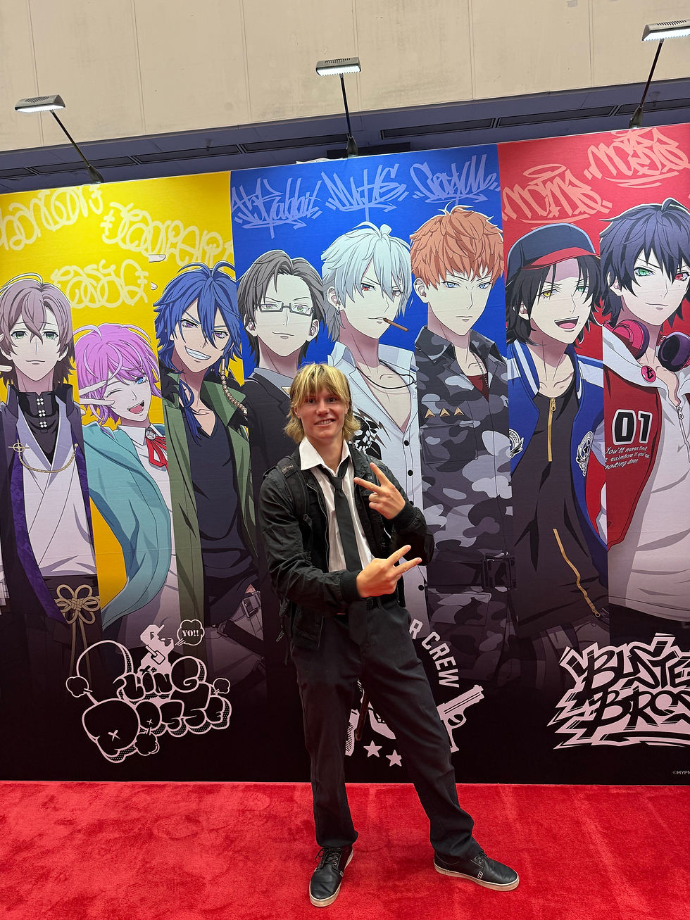 Apparently all these guys are rappers in their anime