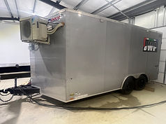 AC-Controlled 16' HD trailer with JWP logo