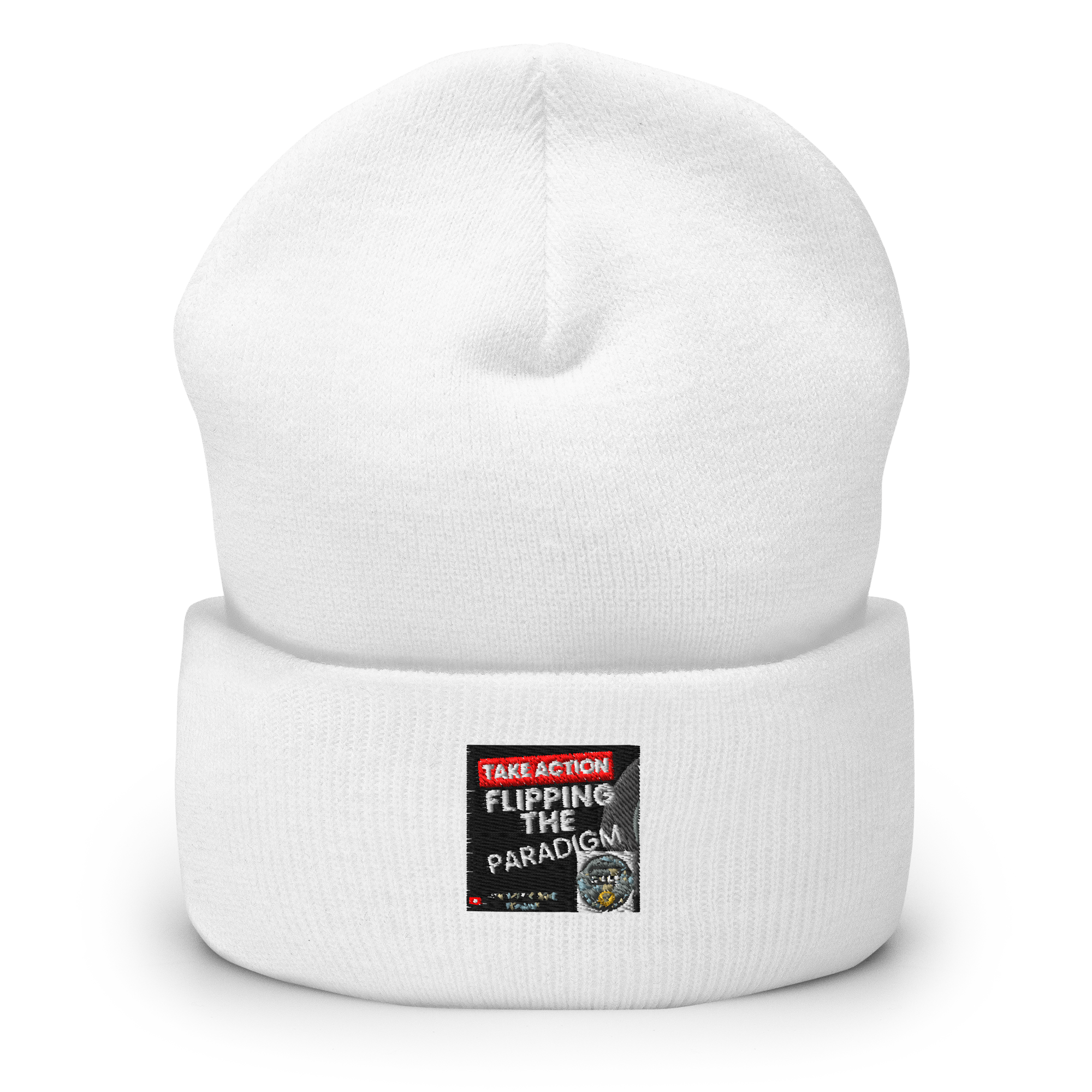 Take Action Cuffed Beanie