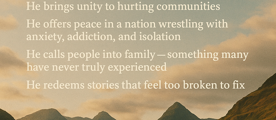 Why Scotland Needs Jesus