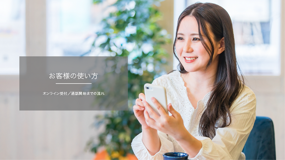 お客様の使い方