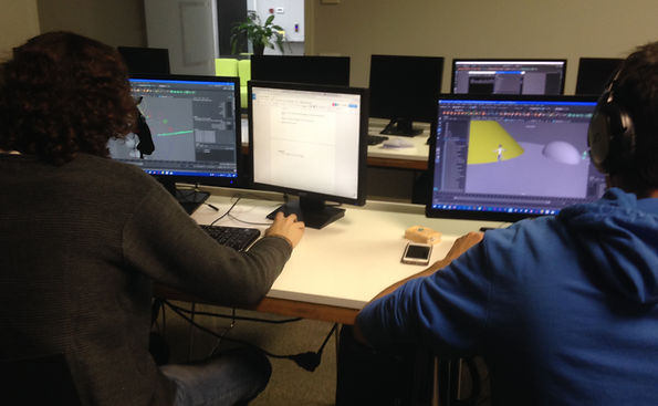 Preparant l'animació i proves d'exterior