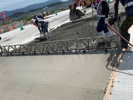 舗装コンクリート😊🙌