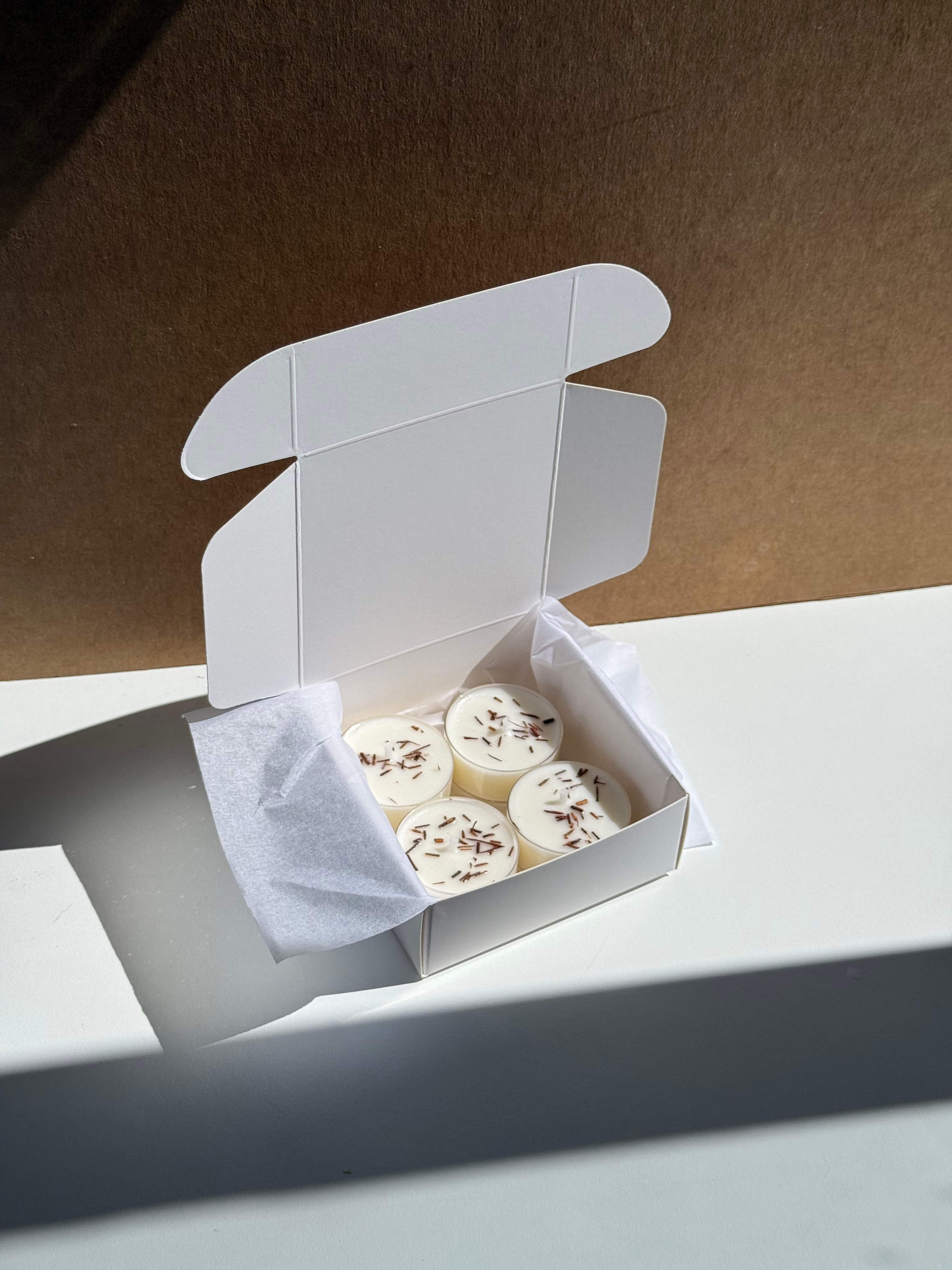 Vela de té Dulce Isleña pack 4