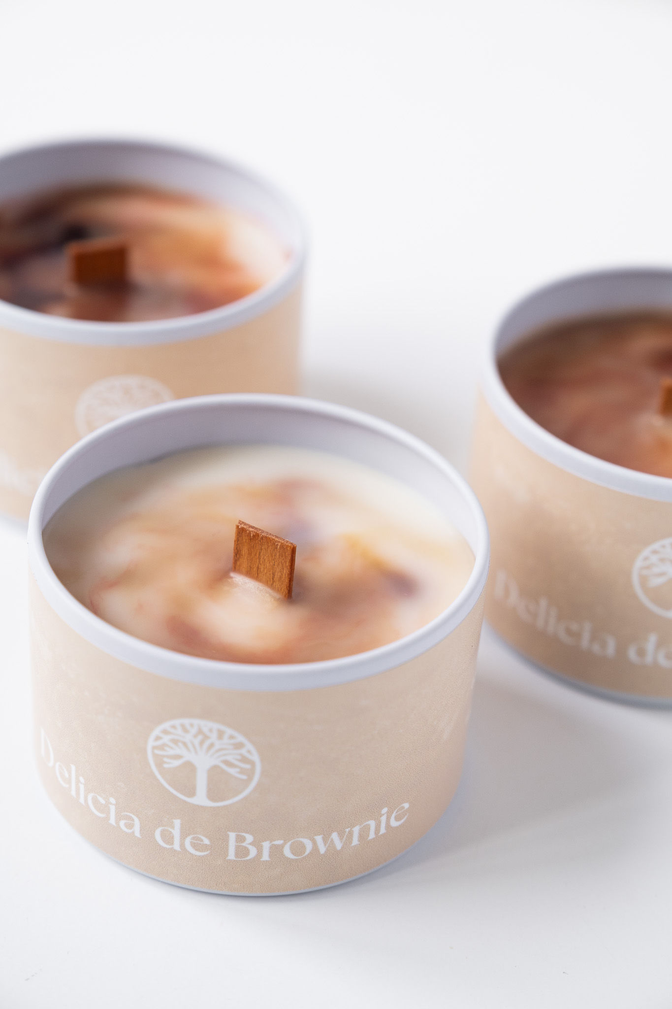 Vela lata Delicia de Brownie 20 horas