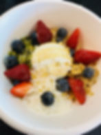Granola and Yogurt Bowl