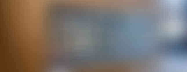 Custom wooden slat feature wall with built-in book displays and greenery, adding warmth and function to the welcoming interior of Afton Ridge Library.