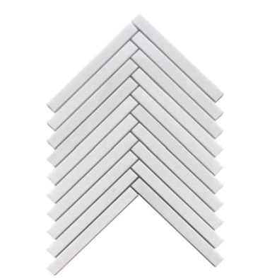 Herringbone Marble Mosaic