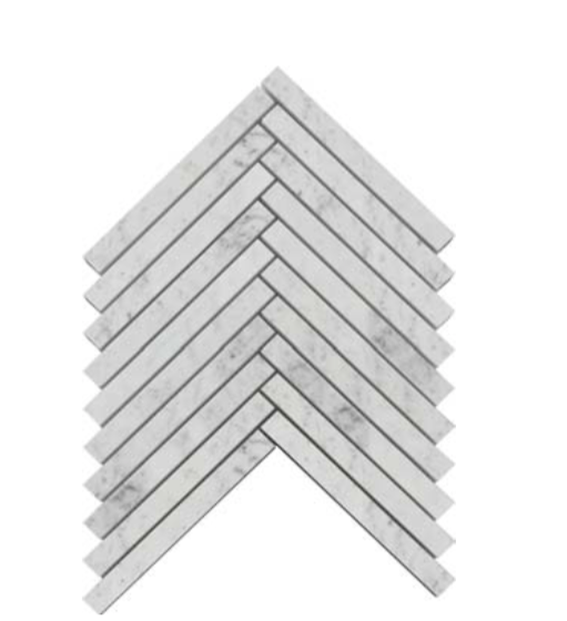 Herringbone Marble Mosaic