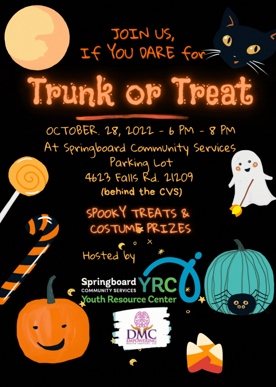 Trunk or Treat DMC Empowering Healt