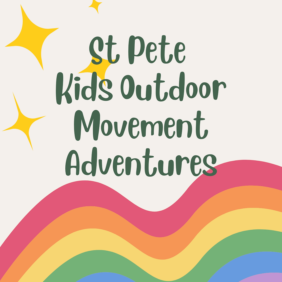 Fridays St Pete Kids Outdoor Movement Adventure Class 🧚🏼