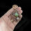 Thumbnail: Bloodstone and Pearl,  Wire Wrap Copper Pendant