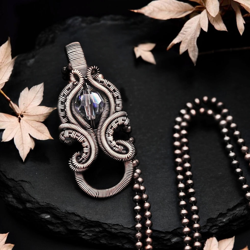 Dainty Doorknocker Pendant PDF Tutorial