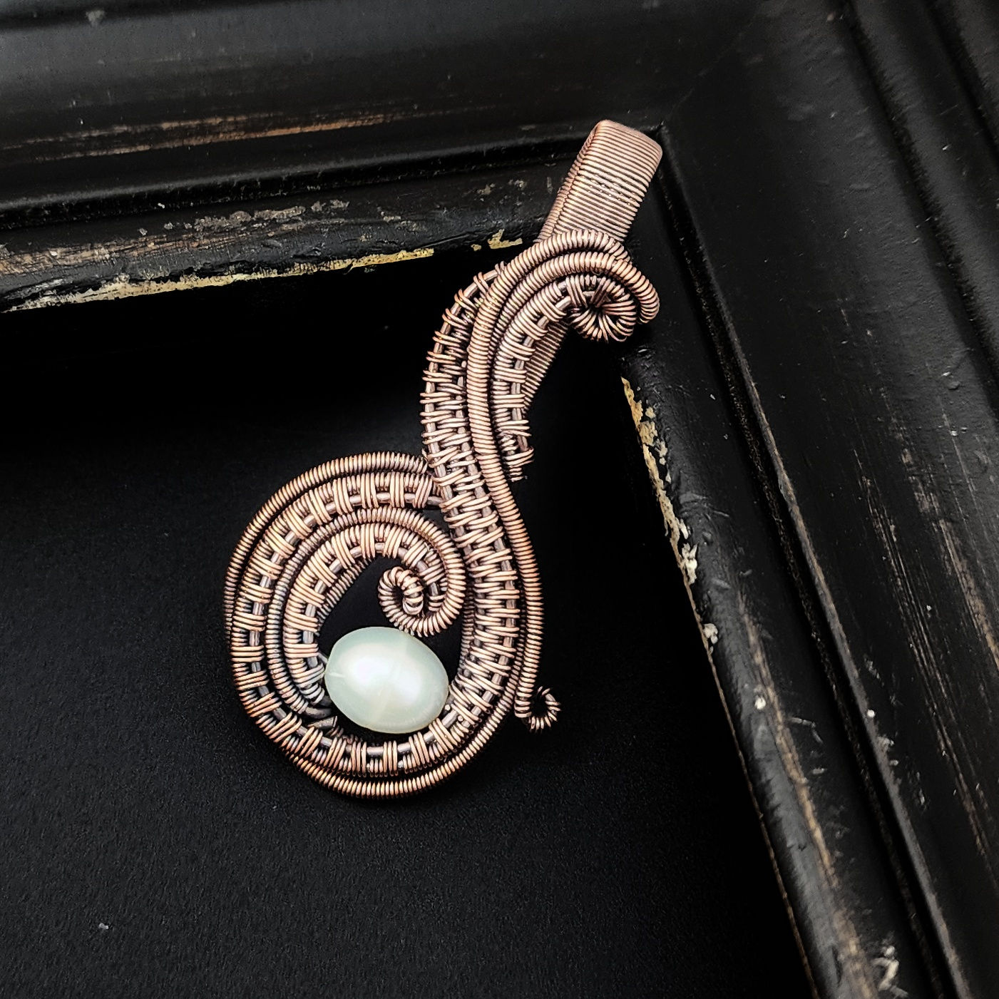 Swirl Drop Pendant PDF Tutorial