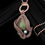 Thumbnail: Bloodstone and Pearl,  Wire Wrap Copper Pendant