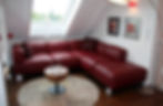 Loungebereich mit Satelliten-TV