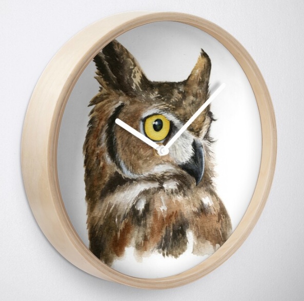UntitledOwl Clock