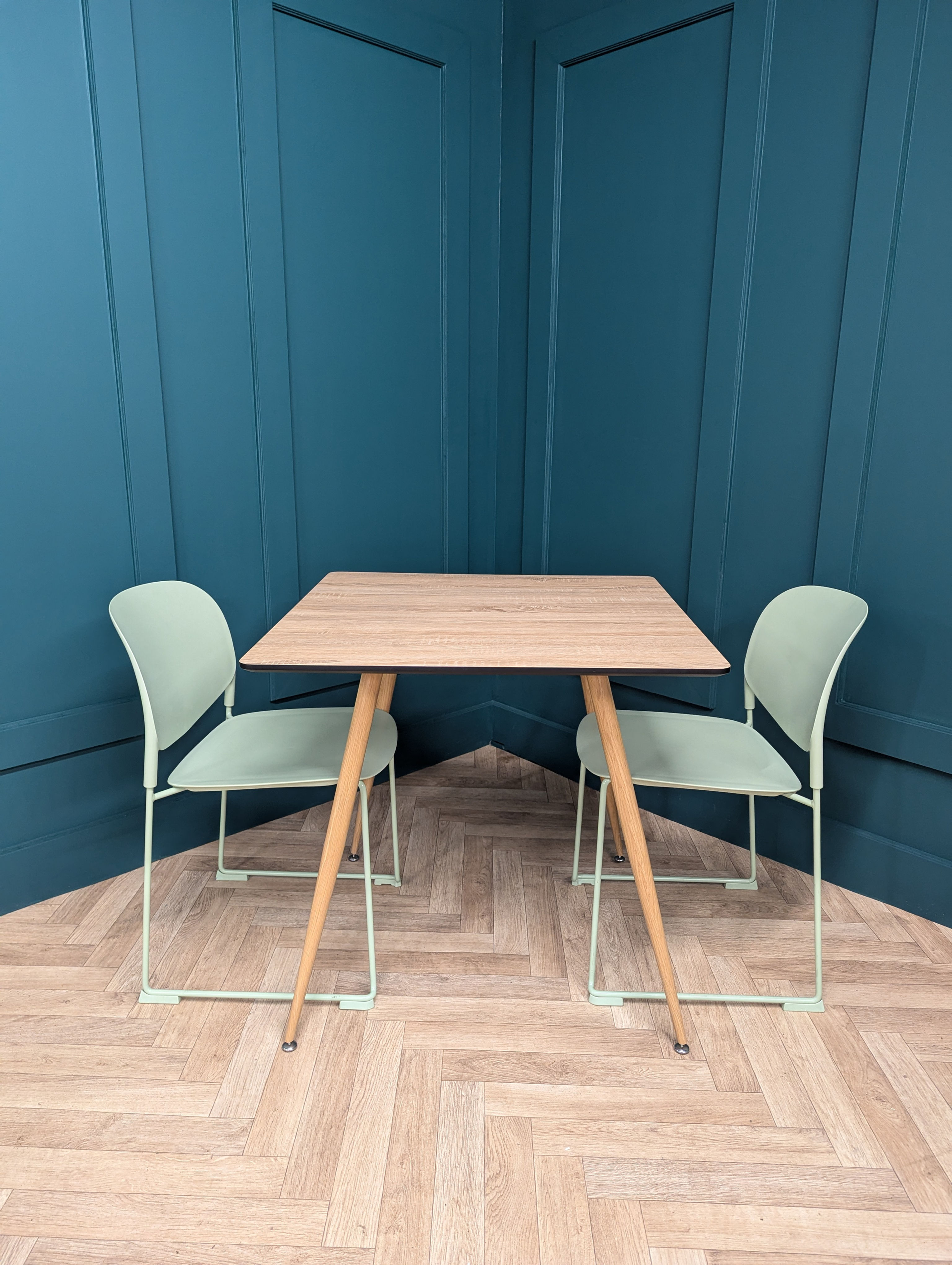 Compact Bistro Contemporary Dining Set