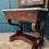 Thumbnail: Mahogany Compact Dressing Table with Marble Top