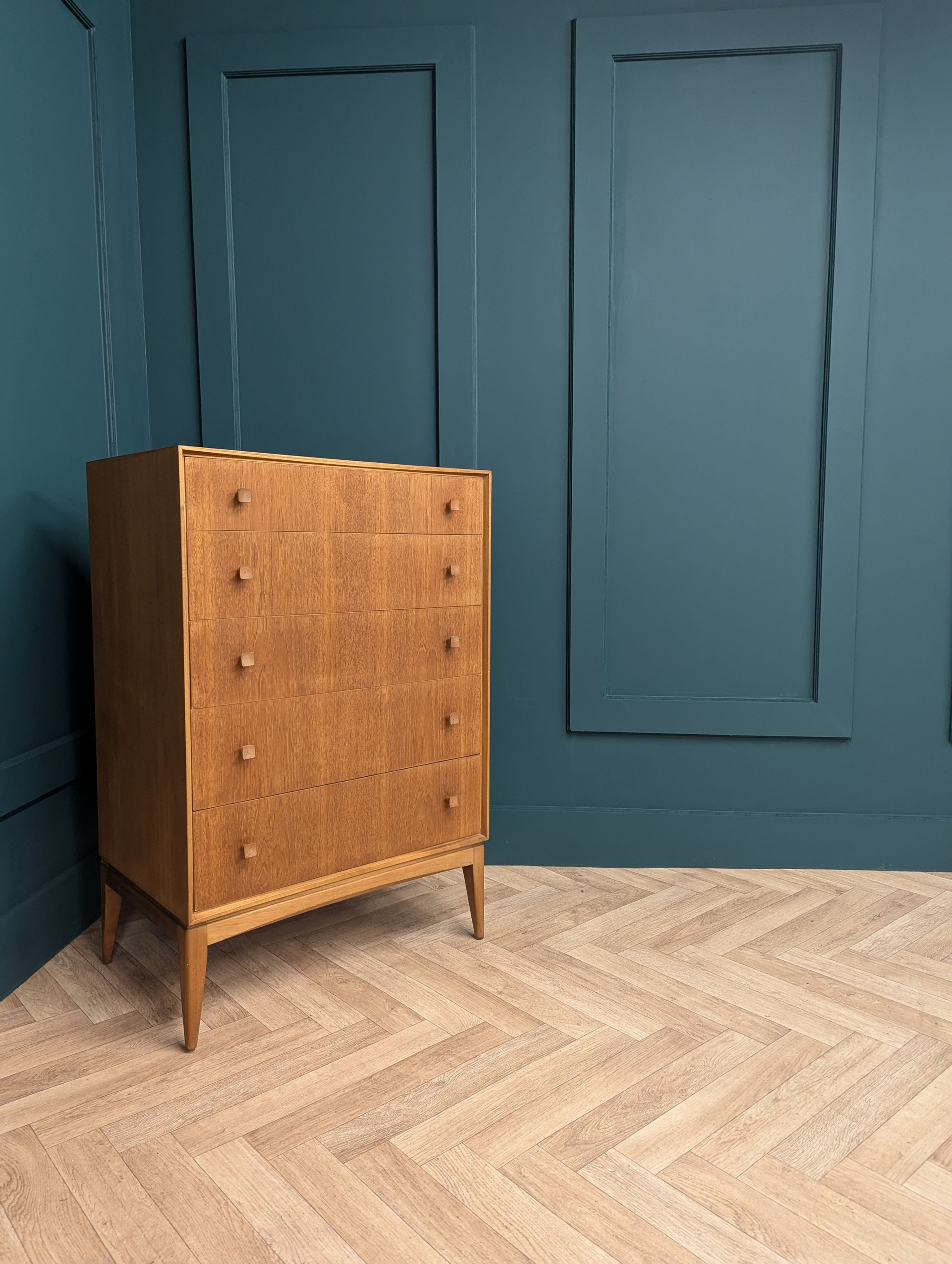Macintosh Teak Tallboy Chest of Drawers c.1970s