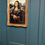 Thumbnail: 1980s Vintage Mona Lisa-Inspired Oil Painting in Ornate Rococo Frame